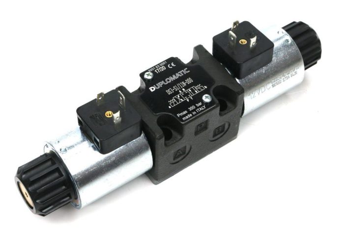 Rasmjerni regulacijski ventil, solenoidno upravljanje DS3-S1/11N-D12 12V DC (solenoid x 2) Teški 350bar, 100l/min Duplomatic