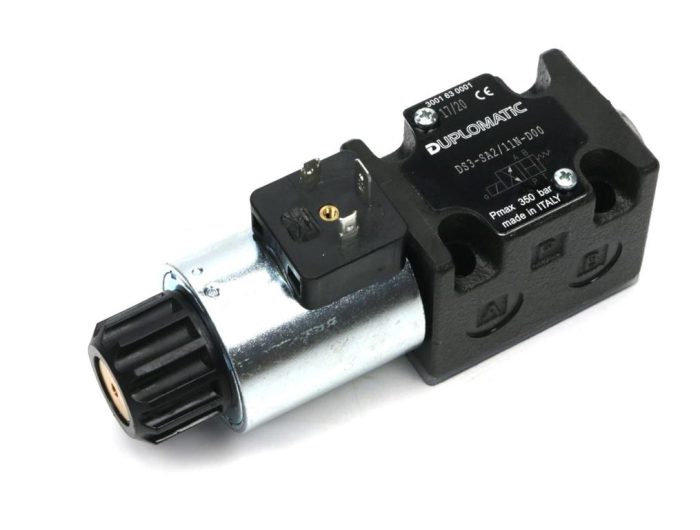 Rasmjerni regulacijski ventil, solenoidno upravljanje DS3-SA2/11N-D24 24V DC (solenoid x 1) Teški 350bar, 100l/min Duplomatic