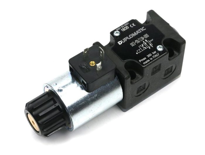 Rasmjerni ventil, solenoidno upravljanje DS3-TA02/11N-D24 24 V DC (solenoid x 1) Teški 350 bara, 100 l/min Duplomatic