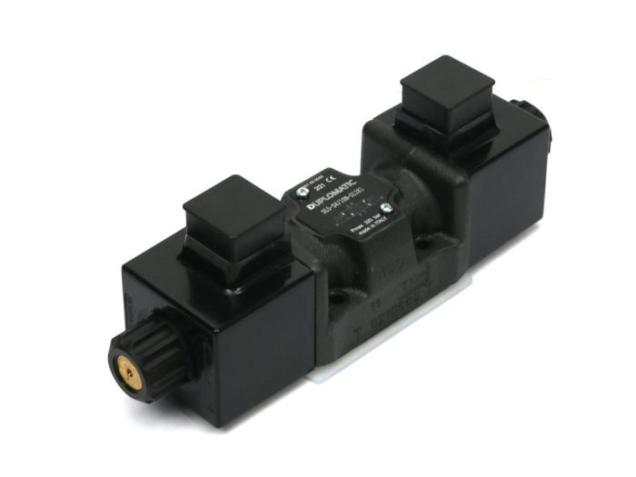 Rasmjerni ventil, solenoidno upravljani DL5-S4/10N-D12K1 12VDC (solenoid x 2) Kompaktni 320 bara, 125 l/min Duplomatic