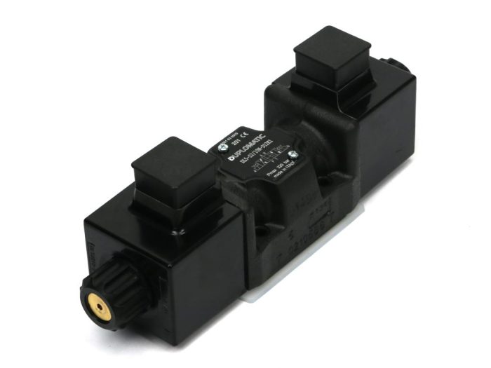 Rasmjerni ventil, solenoidno upravljanje DL5-S2/10N-D12K1 12 VDC (solenoid x 2) Kompaktni 320 bara, 125 l/min Duplomatic