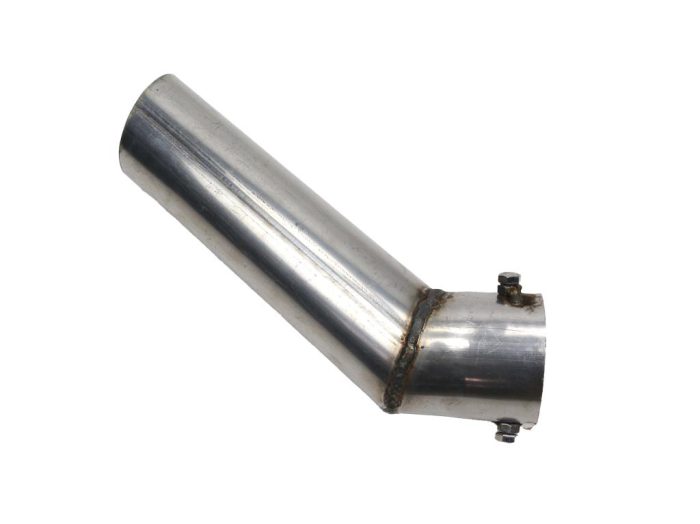 Cijev za prigušivač 5040390070.1P504039012/0 savijeni vrh Bizon INOX WARYŃSKI