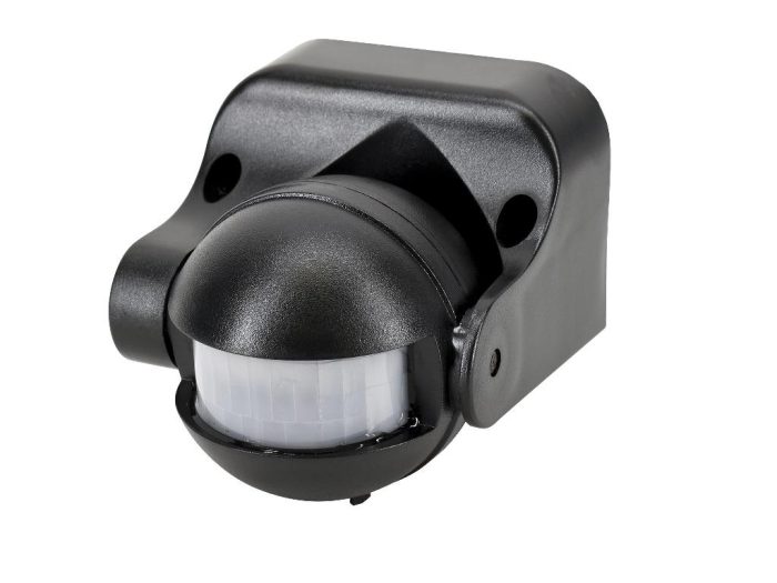 Senzor pokreta 1200W 180 CRNI