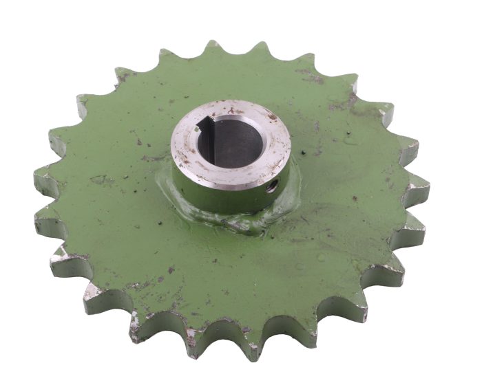 Čelični lančanik Z-22 promjera 1" 30 mm, koristi se u rasipaču