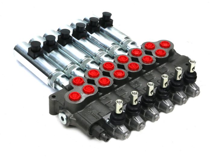 Rasmjerni ventil (80 l/m) 6 kalema, solenoidno-ručno upravljanje 12 VDC