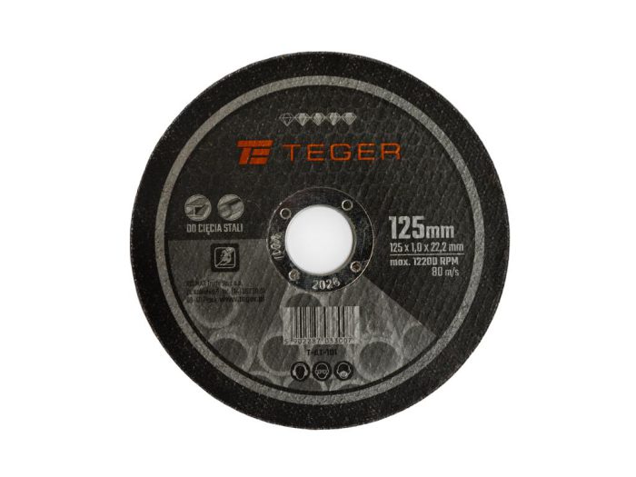 Disk za rezanje 125x 1,0 mm TEGER
