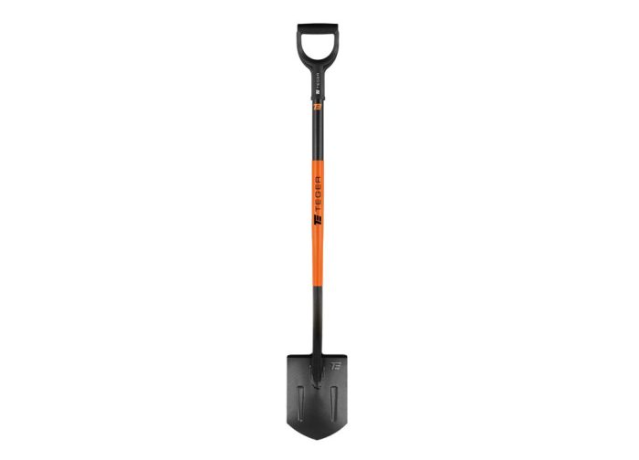 Šiljasta lopata na metalnoj dršci, (duljina 1250 mm), Teger