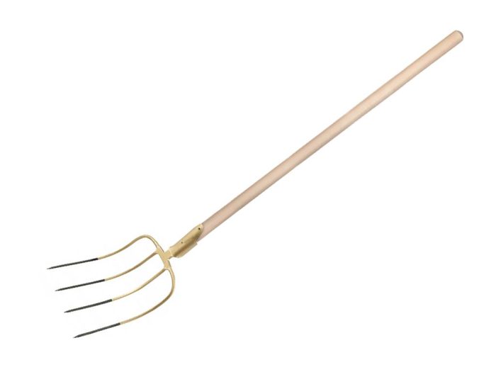 4-krake vilice na drvenoj dršci, (duljina 1500 mm), kovane, Teger