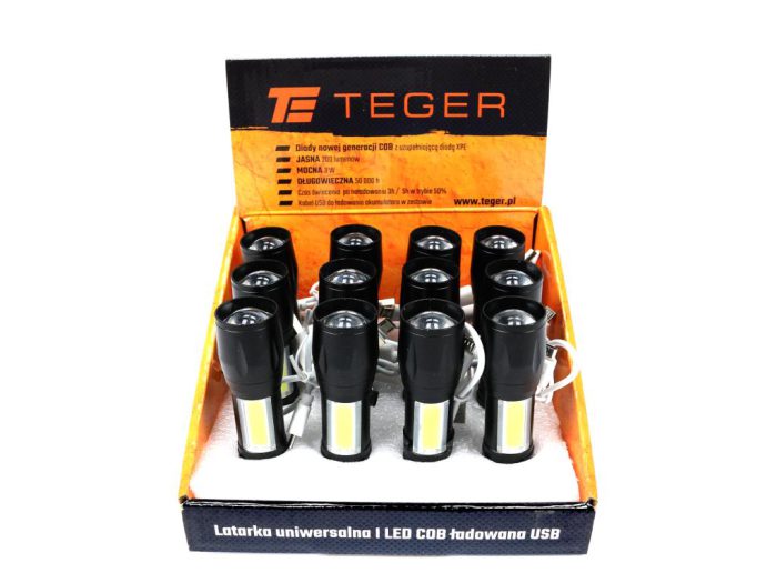 Svjetiljka I LED COB USB Teger