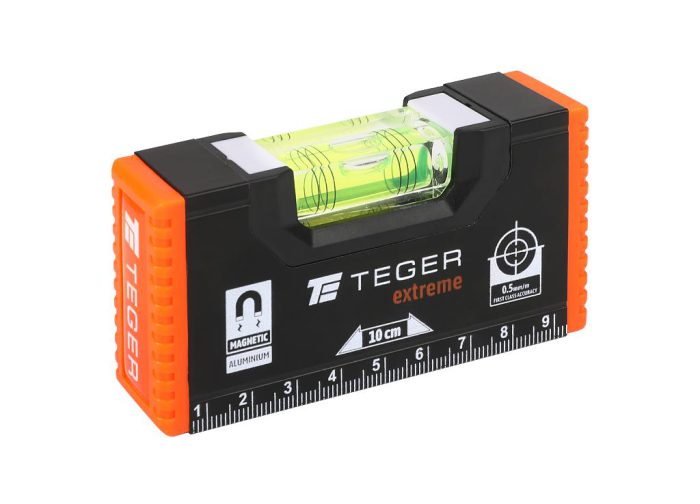 Aluminijska/magnetska libela 10 cm Extreme / TEGER