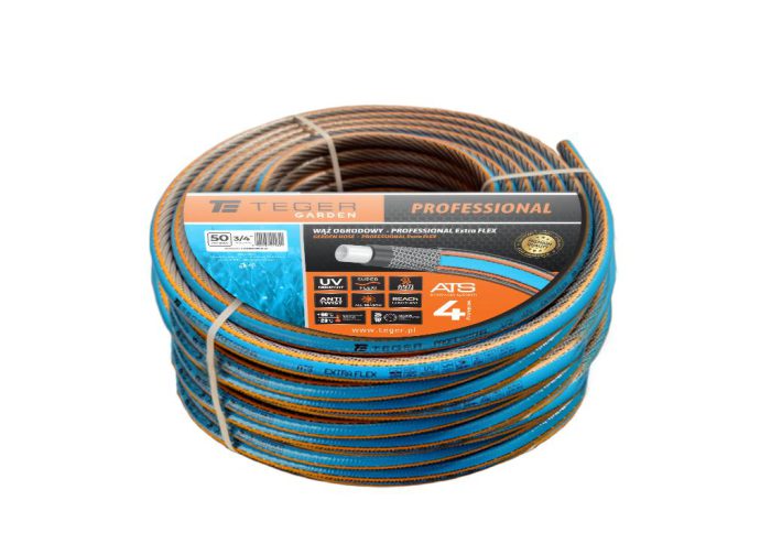 Vrtno crijevo "PROFESSIONAL- NTS EXTRA FLEX" FI 3/4", 50 m / TEGER