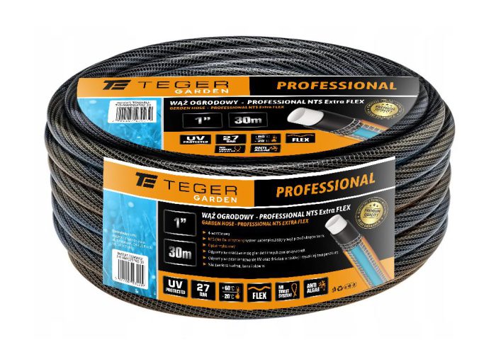 Vrt Crijevo "PROFESSIONAL- NTS EXTRA FLEX" FI 1", 30m / TEGER