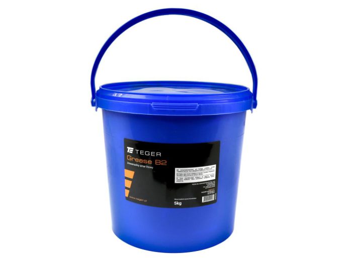 Univerzalna litijeva mast TEGER GREASE B2, pakiranje od 5 kg