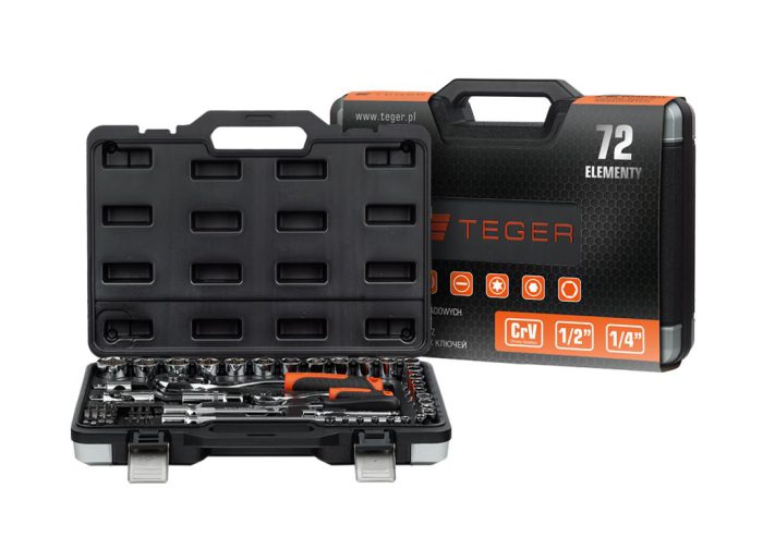 Set nasadnih ključeva 72 kom / TEGER