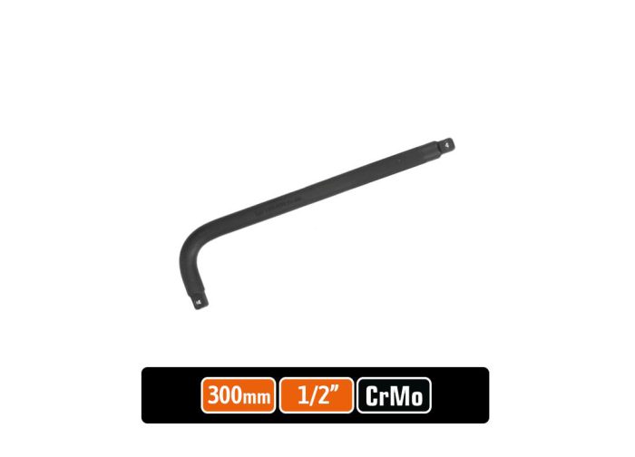 Ručka TIP L 1/2" 300 mm - kovano/ Cr-Mo čelik / TEGER