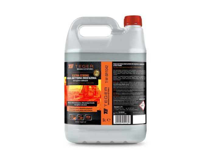 Aktivna dvofazna pjena za jaku prljavštinu - EXTRA STRONG, 5l - koncentrat, Teger