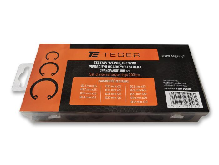 Set unutarnjih seger prstenova TEGER (prodaje se u 300 kom.)