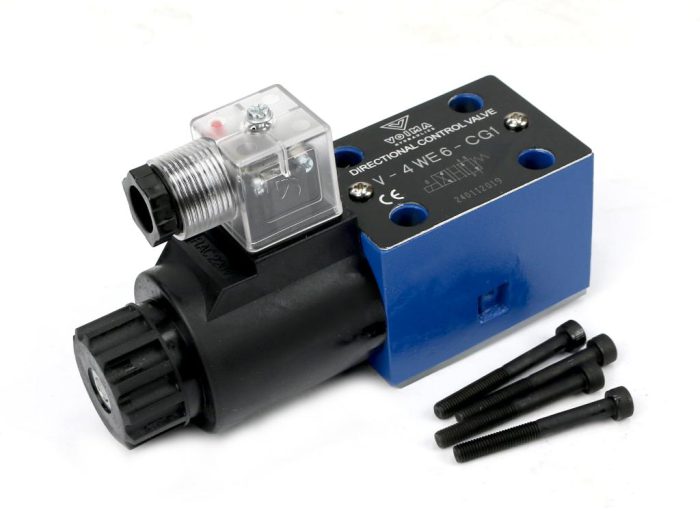 Razdjelnik (elektromagnetski ventil CETOP 3 NG6) 2-pozicijski 50L klizač "C" (zavojnica x1) 230V VOIMA