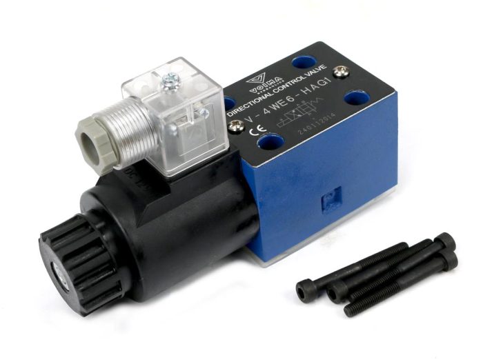 Razdjelnik (elektromagnetski ventil CETOP 3 NG6) 2-pozicijski 50L klizač "HA" (zavojnica x1) 12V VOIMA
