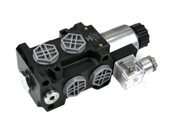 Razdjelnik, ventil, smjerni solenoidni upravljački solenoidni ventil (DVS6/50L) (24V DC) 6/2 G1/2 50L VOIMA