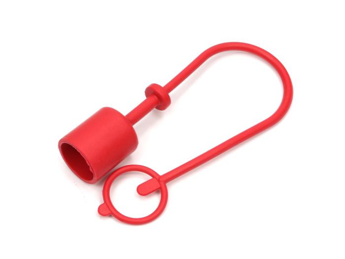 Poklopac (čep) EURO za hidraulični brzi spoj PLUG - crveni VOIMA (prodaje se u jedinicama od 10 kom.)