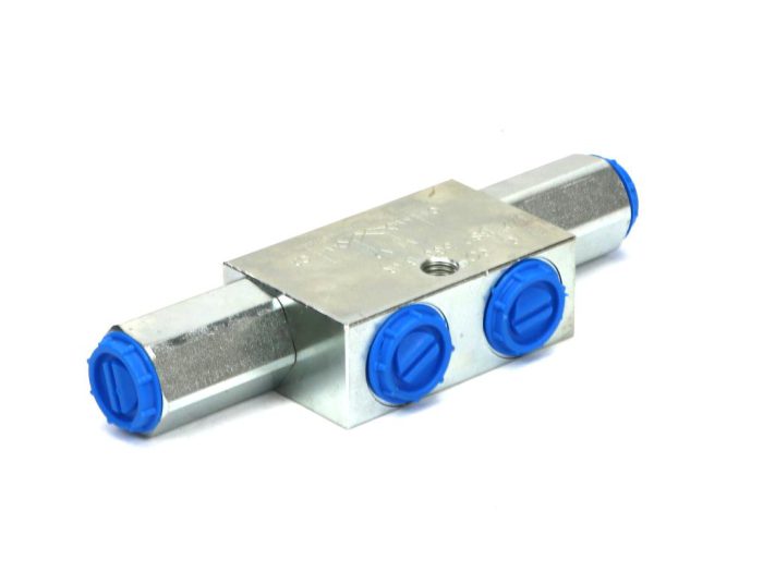 Dvostruko upravljani nepovratni ventil VBPDE 1/2 "- 360bar - 50l/min - (hidraulična brava)