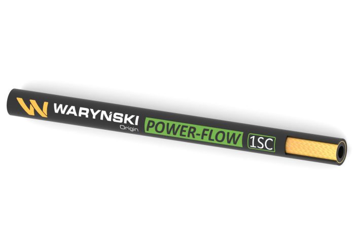 Hidraulično crijevo za krimpovanje POWER-FLOW 1SC DN25, 1-pletenica, 88 Bar Waryński (prodaje se na 25m)