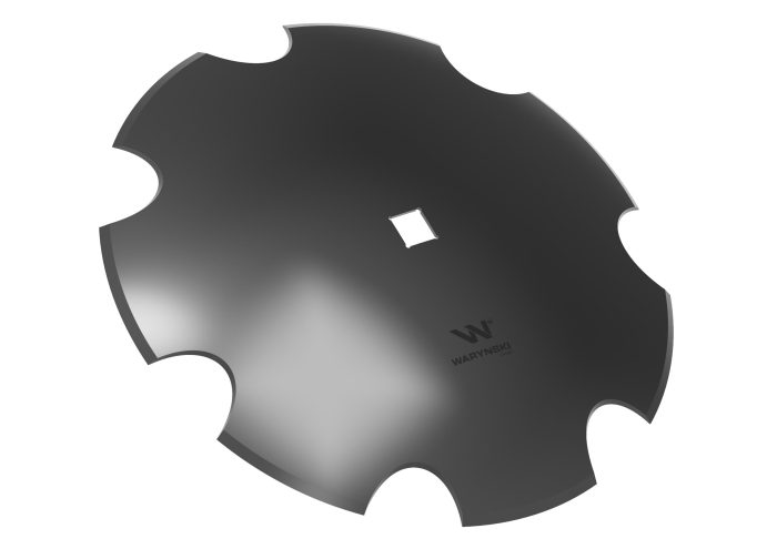 Skalop disk Z-7 promjera 510 rupa 30x30, borirani čelik WARYŃSKI R 1242050040 1279201020