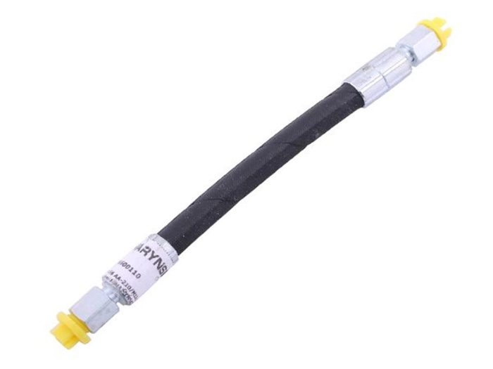 Hidraulički vod, 400 bara DN06-2SN L-210mm navoj, ravni, M12x1.5 (AA-06-210; 80600110) 40MPa C-385 Waryński