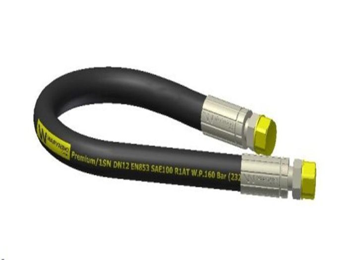 Hidraulički vod, navoj 275 bara, ravni, M22x1,5 L-500mm DN12-2SN 7214/07-089/0 Cyklop (BB-13-500;P21P21) 27.5MPa Waryński