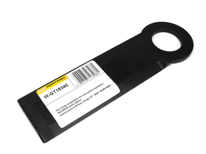 Dugi nož za kukuruzne glave 240x60x6 rupa 40mm primjena Olimac Drago GT 15341 WARYŃSKI