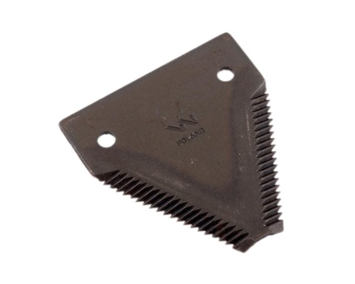 Nož za žetvu 80x76x2.8mm, rupa 6.3, koristiti 87728905 Case-IH New Holland WARYŃSKI (prodaje se u jedinicama od 25 kom.)