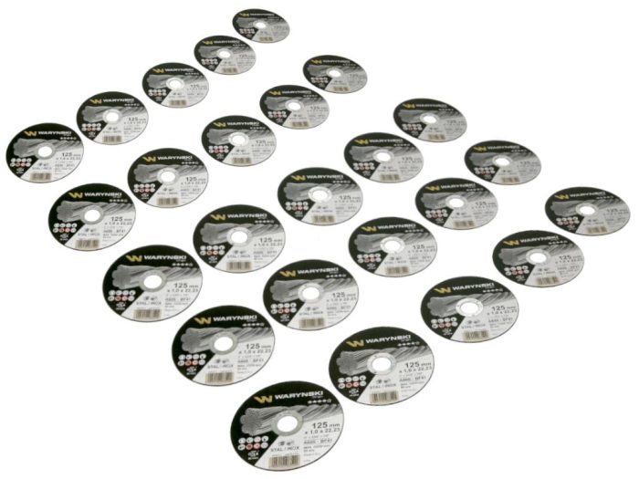 Diska za rezanje metala 125 x1,0 x22,23 mm višepakiranje Warynski (prodaje se u jedinicama od 25 kom.)