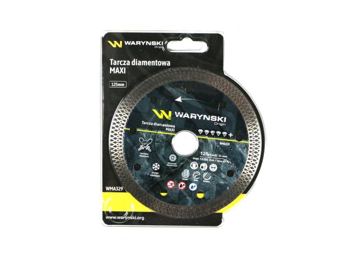 Dijamantni disk MAXI 125x22,23 mm Waryński