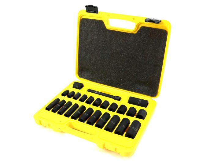Udarni nasadni ključ 3/8" set 25 kom