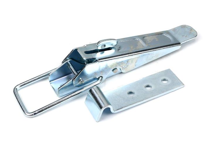 Kopča, zasun, univerzalna bočna brava 310 mm x 30 mm, sa zaštitom, kopča od žice fi-5mm